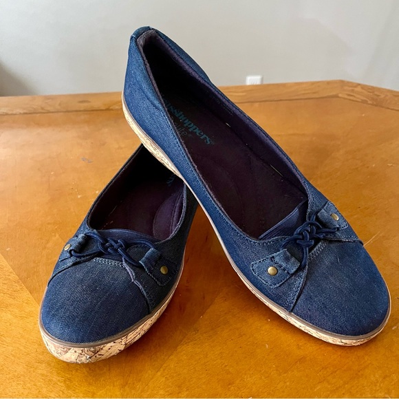 Keds Grasshoppers Ortholite wedge loafer Cushioned slip on Boat Shoe Wmns Sz 8M - Picture 5 of 10